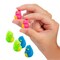 3/4" Micro Brightly Colored Dinosaur Rubber Ducks 24 Pieces
